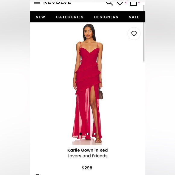 Lovers and Friends Red Maxi Dress - Picture 7 of 7